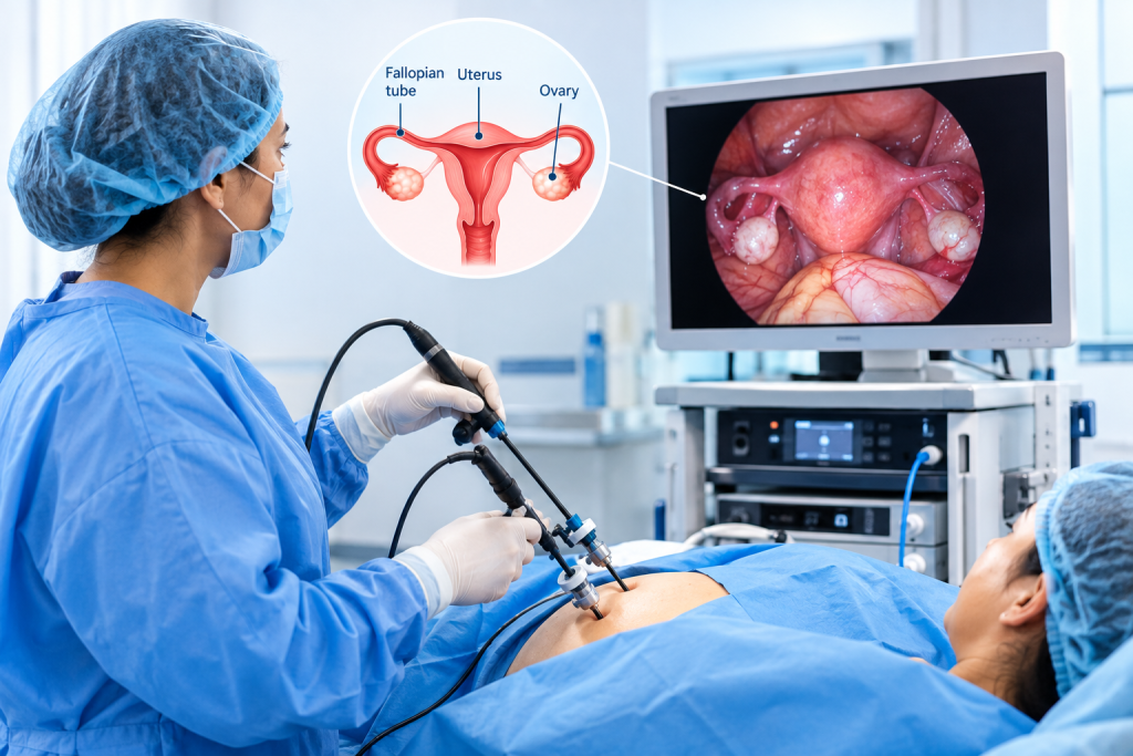 gynae laparoscopy clinic in varansi